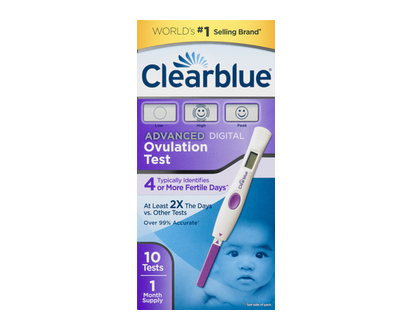 Clearblue Adv Ovulation Dig Test 10 Pk - 51020