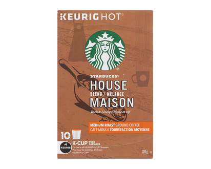 Starbucks Coffee House Blend K Cups 10 Pk - 90474