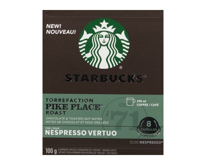 Starbuck Nespresso Pike Place 100 Gr - 90830