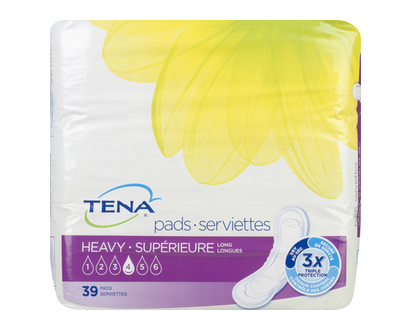 Tena Sc Pads Ex Cov Max Long 39 Pk - 54295