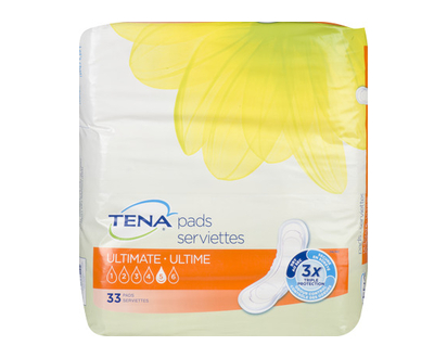 Tena Sc Pads Ultimate 33 Pk - 54305