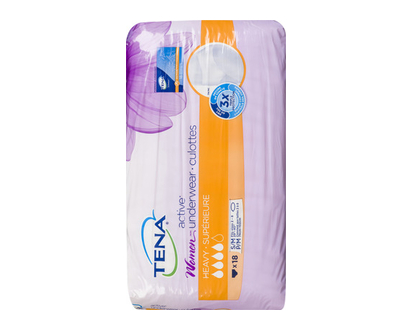 Tena Women Underwear Super Plus Sm Med 18 Pk - 54800