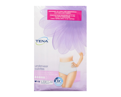 Tena Women Underwear Super Plus Large 16 Pk - 54900