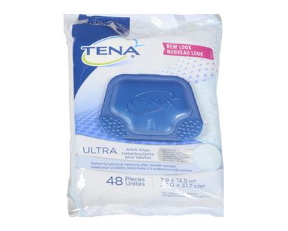 Tena Ultra Washcloths 48 Pk - 65730