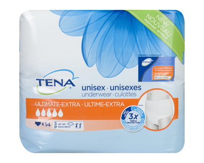 Tena Ultimate Underwear Small 14 Pk - 72124