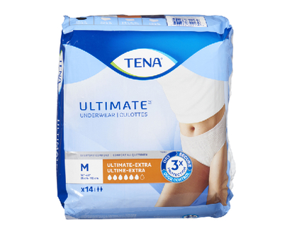 Tena Ultimate Underwear Medium 14 Pk - 72217