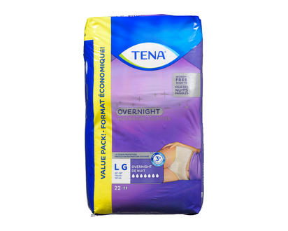 Tena Overnight Underwear Lg 22 Pk - 72304