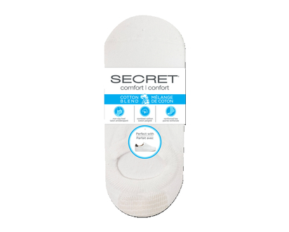 Secret Ns Liner White 3 Pr - 17681