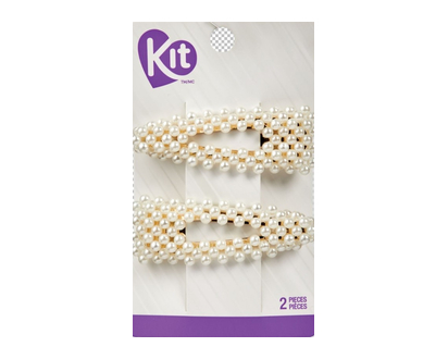 Kit Fash Barret Snp Prle Ivr 1 Un - 60697