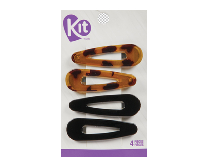 Kit Snap Hair Styling Clips 1 Un - 60702