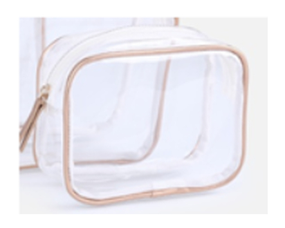 Kit Transparent Cosmetic Case Rg Small 1 Un - 60968