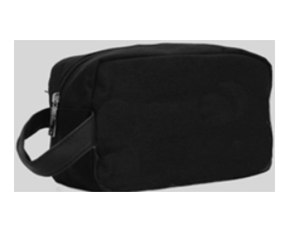 Kit Mens Nylon Travel Case Black 1 Un - 60986