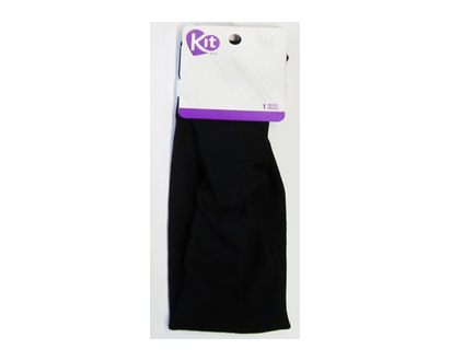 Kit Fashion Black Headband 1 Un - 61065