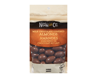 Nosh & Co Milk Chocolate Almonds 250 Gr - 80014