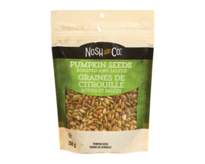 Nosh & Co Roasted Pumpkin Seeds Salted 250 Gr - 80277