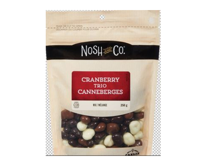 Nosh & Co Cranberry Trio Mix 250 Gr - 80412