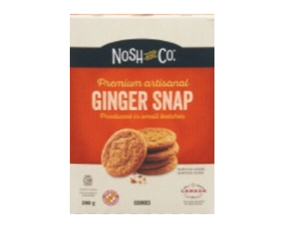 Nosh&Co Cookies Ginger Snap 150 Gr - 80492