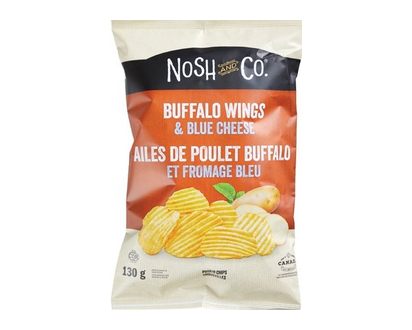 Nosh&Co Bf Wings&Blu Cheese Ripple Chips 130 Gr - 80568