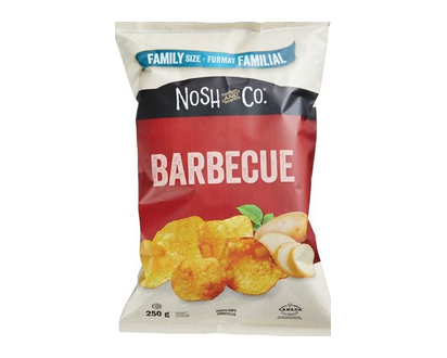 Nosh&Co Bbq Chips Family Size 250 Gr - 80570