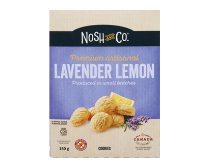 Nosh&Co Cookie Lavender Lemon 150 Gr - 80582