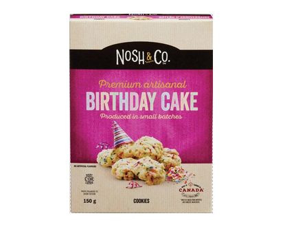 Nosh & Co Birthday Cake Cookie 150 Gr - 80670