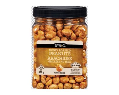 Nosh&Co Honey Roasted Peanuts Jar 550 Gr - 80746