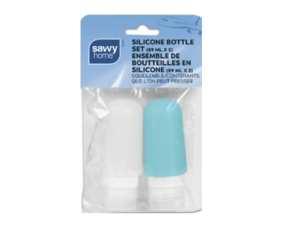 Savvy Home Silicone Bottle 59 Ml 2 Pk - 90072