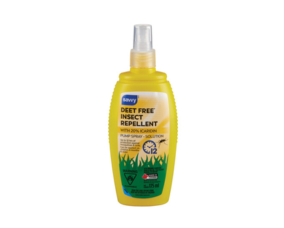 Savvy Deet Fr Insect Rplnt W 20% Icaridin 175 Ml - 90150