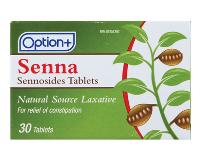 Option+ Sennoside Tabs 8.6Mg 30 Pk - 00893