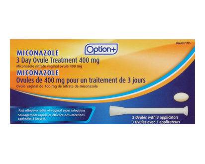 Option+ Miconazole Ovule3day 1 Un - 01242
