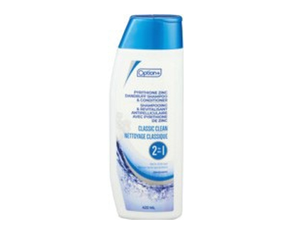 Option+ Dandruff 2In1 Shampoo Classic Cln 420 Ml - 02275