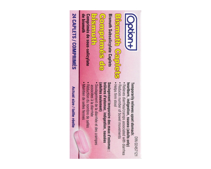Option+ Bismuth Tb 262Mg 24 Pk - 02782