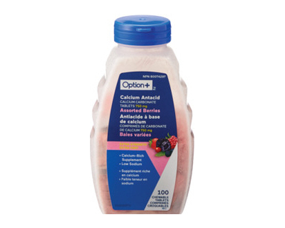 Option+ Antacid Tb Xstrong Berries Astd 100 Pk - 02784