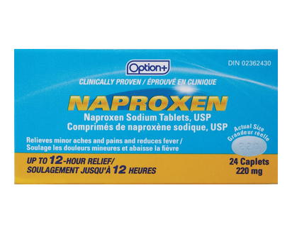Option+ Naproxen Sodium Tb 220Mg 24 Pk - 02891