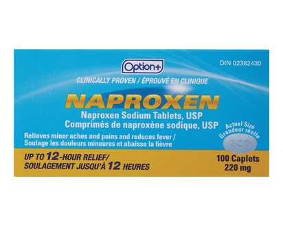 Option+ Naproxen Tb 220Mg 100 Pk - 02892