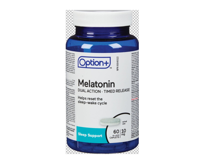 Option+ Melatonin Dual Action Time Release 60 Pk - 03160