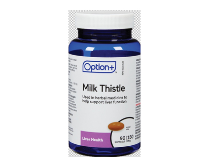 Option+ Milk Thistle Softgel 150Mg 90 Pk - 03171