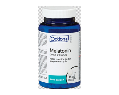 Option+ Melatonin Tb 3Mg 100 Pk - 03181
