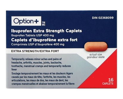 Option+ Ibuprofen Cplt 400Mg 16 Pk - 03237