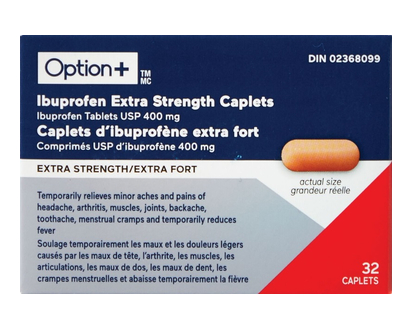 Option+ Ibuprofen Cplt 400Mg 32 Pk - 03238