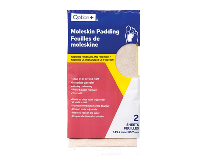 Option+ Moleskin Padding 2 Pk - 03316