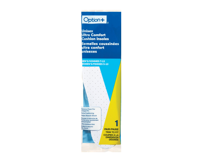 Option+ Insole Cmfrt Unisex 1 Pr - 03322