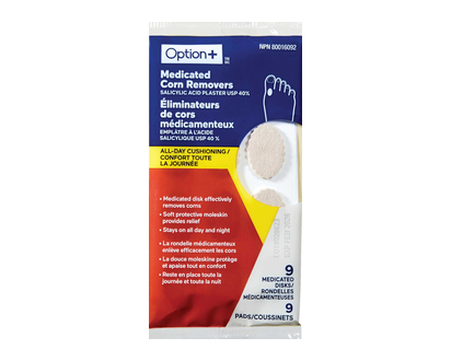 Option+ Corn Remover Med 9 Pk - 03324