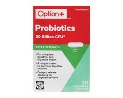 Option+ Probiotics 30M Xstr Caps 30 Pk - 03340