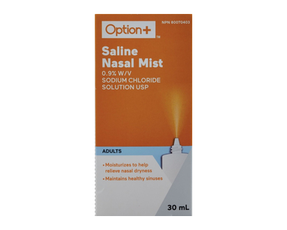 Option+ Saline Nasal Mist 30 Ml - 03363