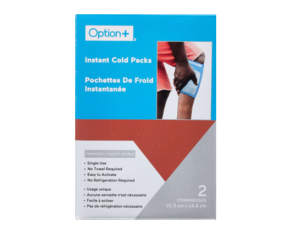 Option+ Cold Packs Instant 2 Pk - 03423