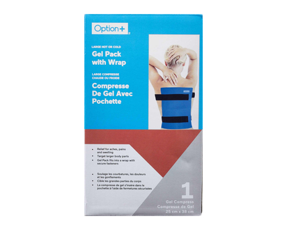 Option+ Gel Pack With Wrap Large 1 Un - 03424