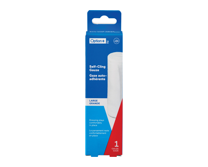 Option+ Self Clinging Gauze Bandge 4X4 1Yd 1 Un - 03436