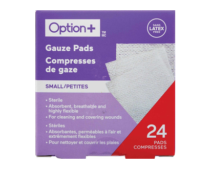 Option+ Sterile Non Woven Pad 2X2 24 Pk - 03444