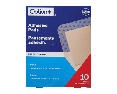 Option+ Adhesive Pads 3In X 4In 10 Pk - 03448